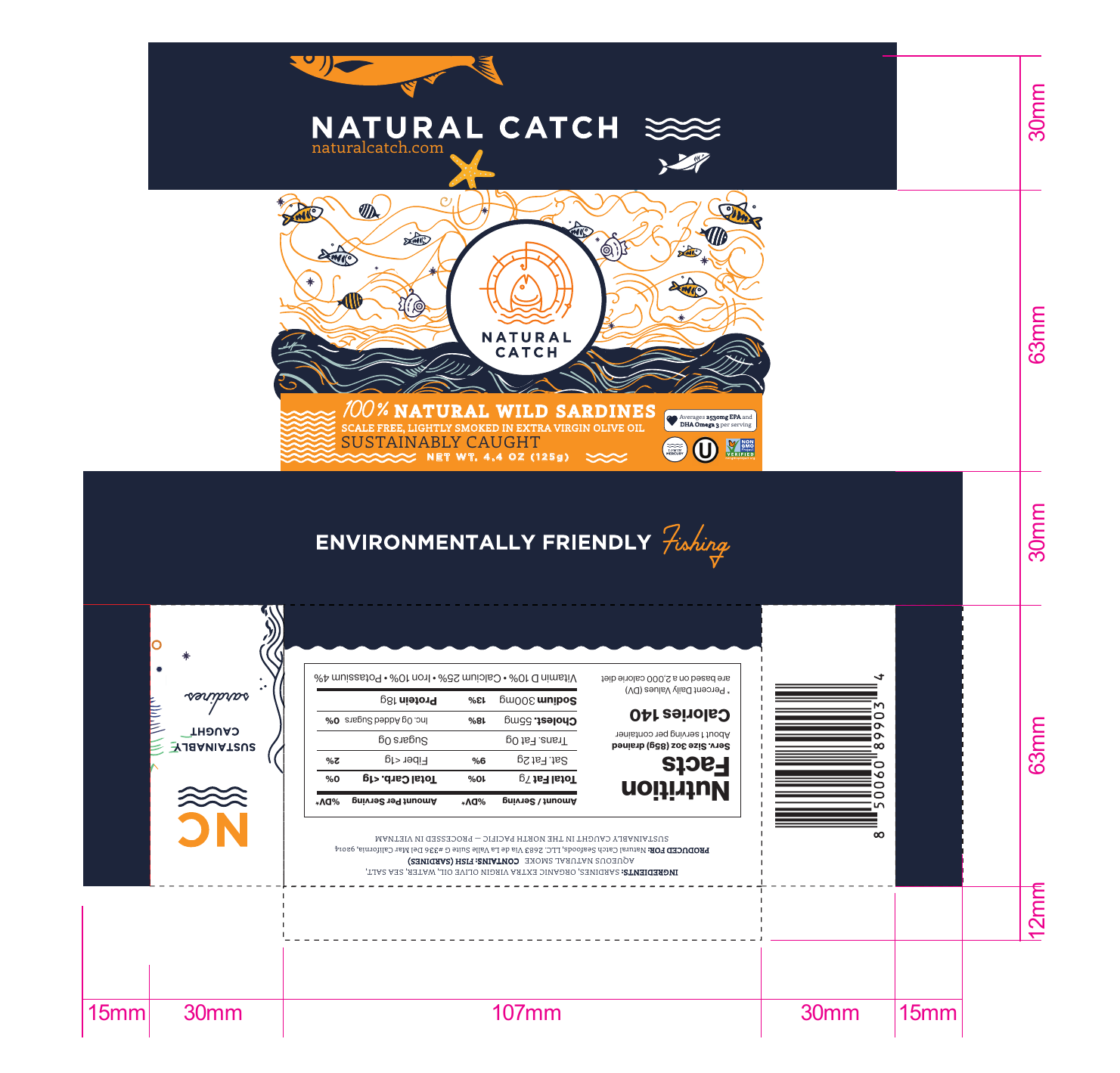 Sardines EVOO Box Flat (PDF) preview