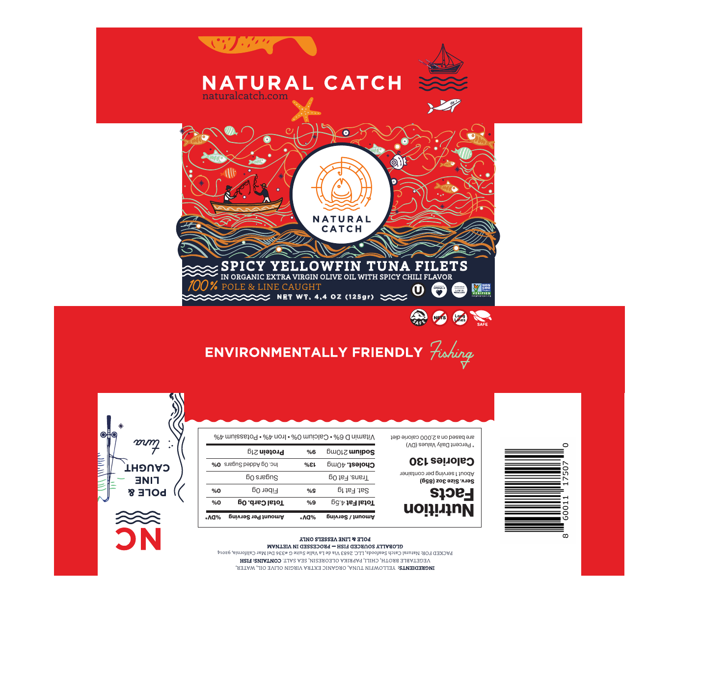 Spicy Yellowfin Box Flat (PDF) preview